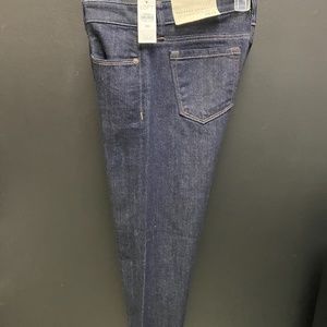 Loft relaxed skinny dark demon jeans